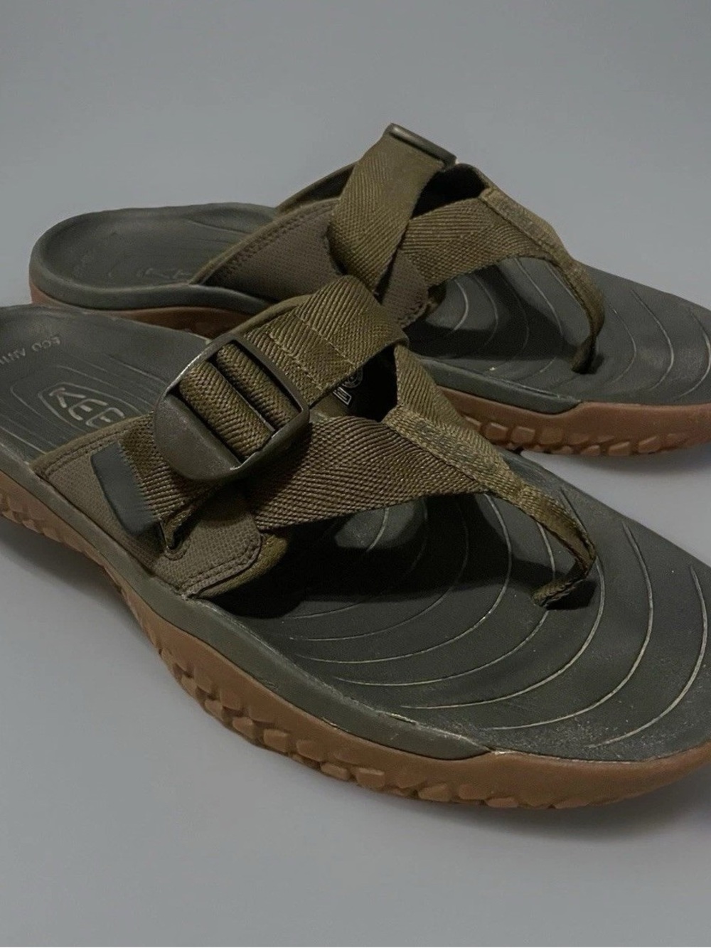 Keen Dark Olive and Brown Outdoor Sport Sandals Brand NEW size 12